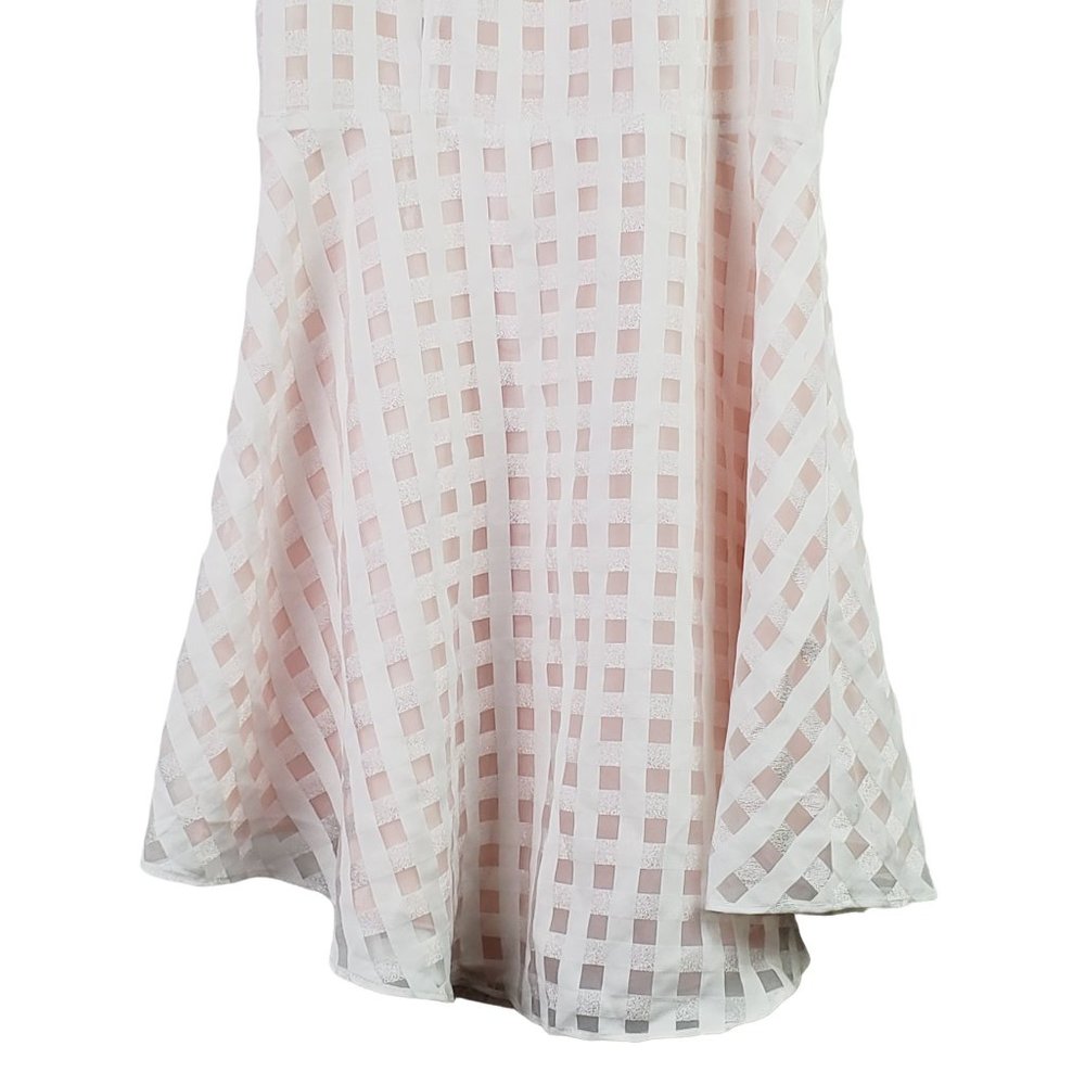 Lovers + Friends Gingham Mini Halter Picnic Dress, Sz M - Picture 8 of 12